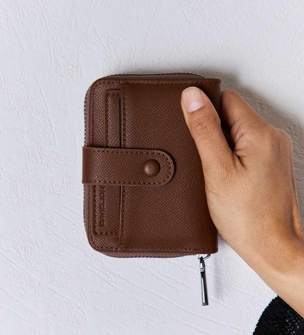 Vegan Leather Mini Wallet