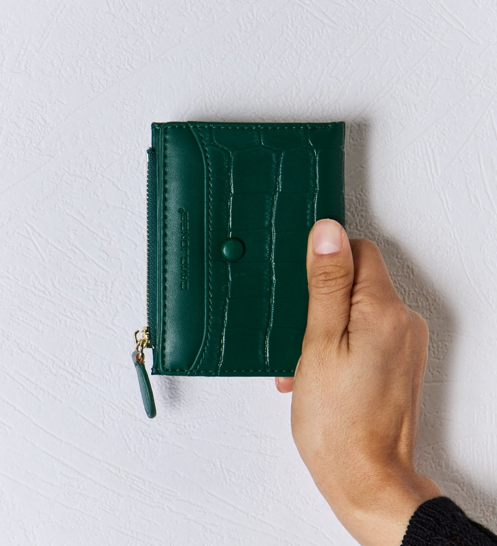 Vegan Leather Mini Wallet