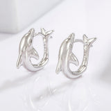 Unique Dolphin Earrings