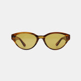 Lunettes de soleil œil-de-chat marron