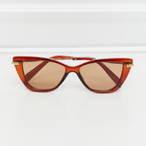 Full Rim Sunglasses In Dark Brown