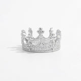 Crown Shape Silver Ring