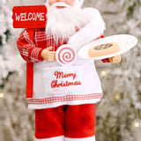 Christmas Standing Santa Claus Figure