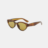 Lunettes de soleil œil-de-chat marron