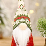 3-Pack Christmas Snowflake Hat Faceless Gnomes