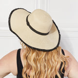 Bring Me Back Sun Straw Hat in Ivory