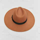 Fedora Hat In Khaki