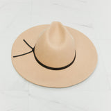 Fedora Hat In Beige