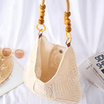 Beige & Gold Handle