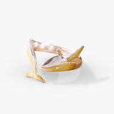 Humpback Whale Adjustable Ring