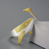 Humpback Whale Adjustable Ring