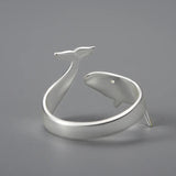 Humpback Whale Adjustable Ring