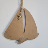 The Alondra: Yacht Shell Wall Hanging