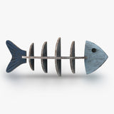 Nordic Wooden Fish Shelf