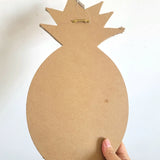 The Solene: Pineapple Shell Wall Hanging