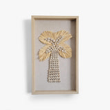 The Calypso: Palm Tree Sea Shell Hanging Decor