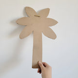 The Isolde: Palm Tree Shell Wall Hanging