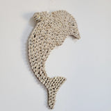 The Nerina: Dolphin Shell Wall Hanging