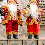 Christmas Standing Santa Claus Figure