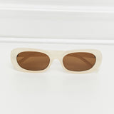 Oval Full Rim Sunglasses