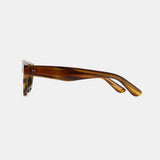 Lunettes de soleil œil-de-chat marron