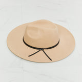 Fedora Hat In Beige