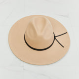 Fedora Hat In Beige