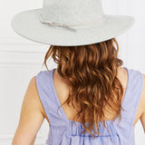 Festival Babe Fedora Hat In Gray