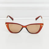 Full Rim Sunglasses In Dark Brown