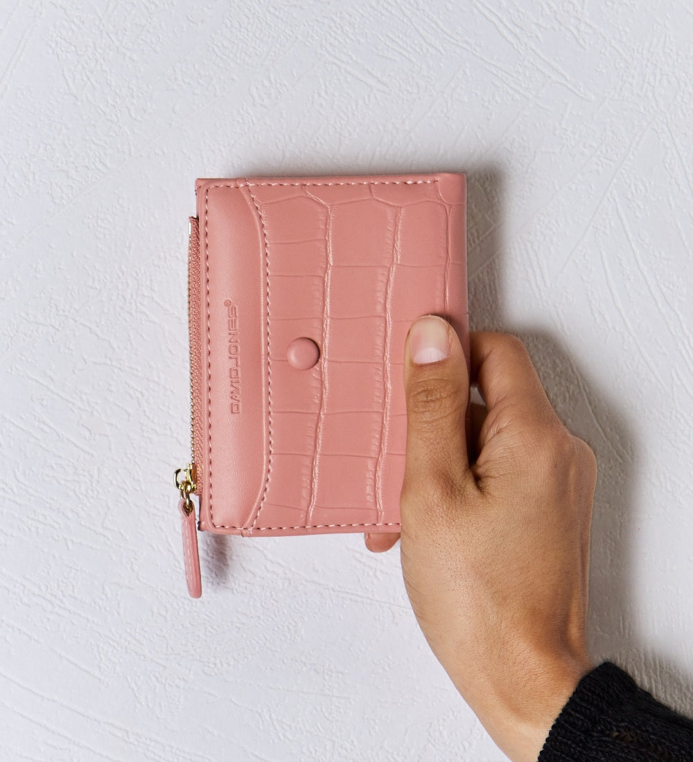 Vegan Leather Mini Wallet